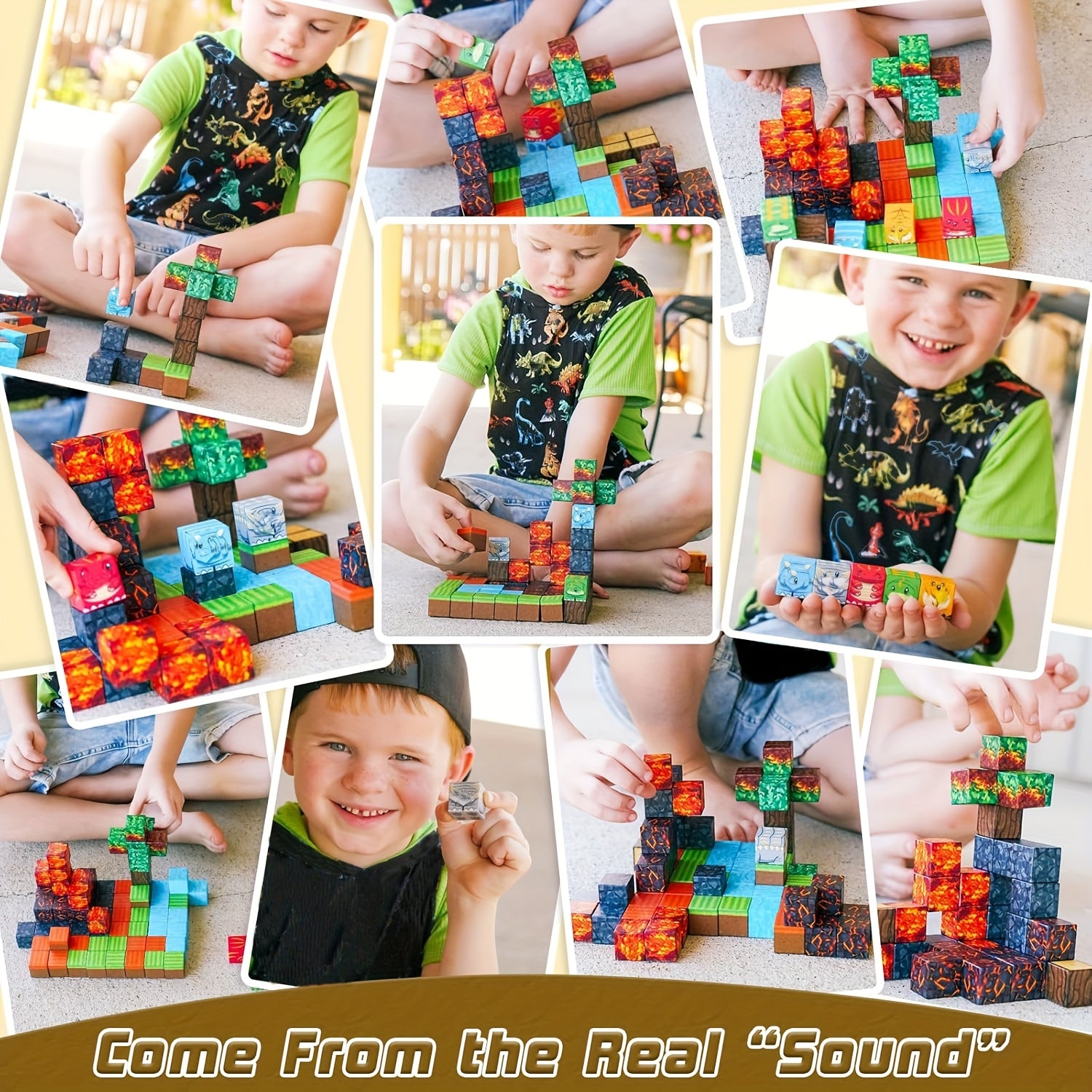 Magnetic Building Blocks - 100pcs Set - Random Colors, Magnetic Toys for Boys And Girls, Cube Building Toys, The Perfect Gift for Halloween, Thanksgiving, Christmas, Easter, And Birthdays