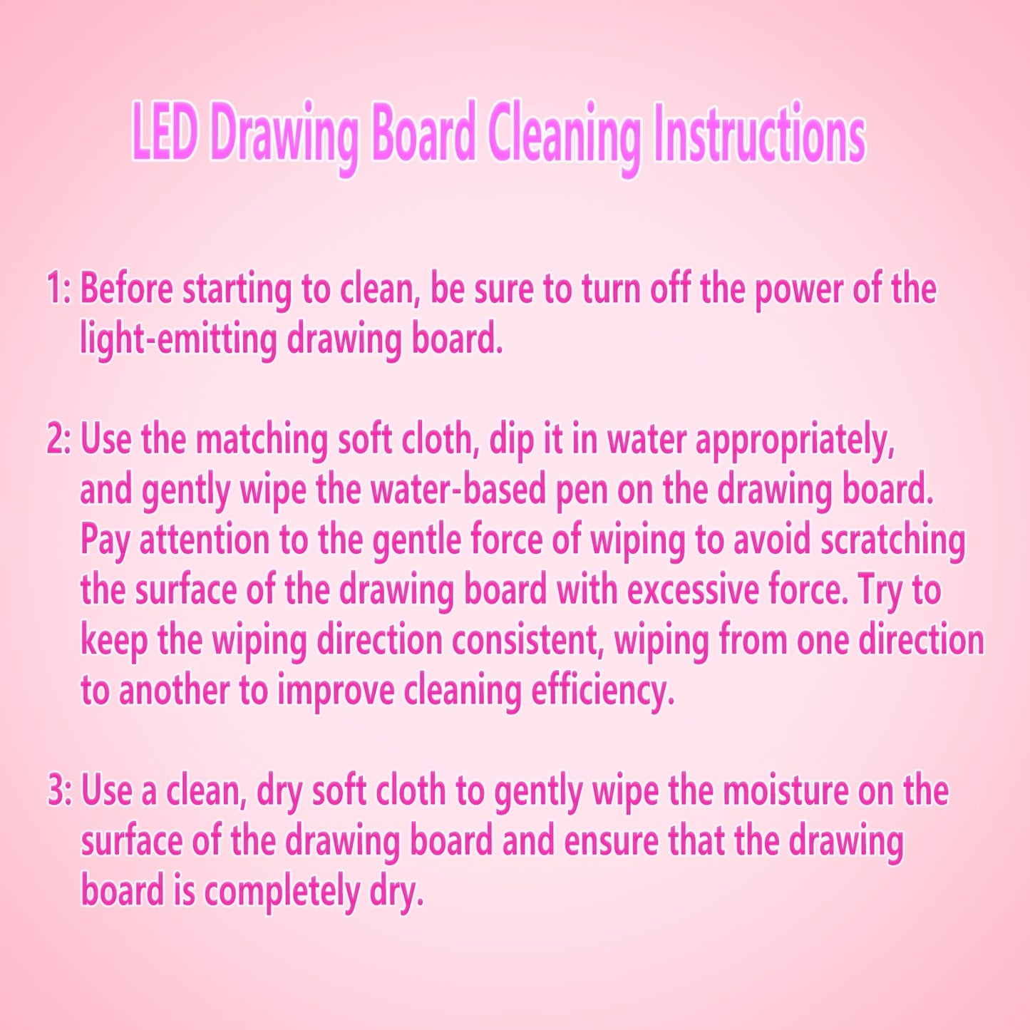 LED Light-Up Drawing Writing Doodle Board, Learning Travel Toy with 9 Double-Sided Cards, 6 Markers, Art Set, Suitable for Birthday Gifts And Christmas Gifts for Girls And Boys Aged 3-8.