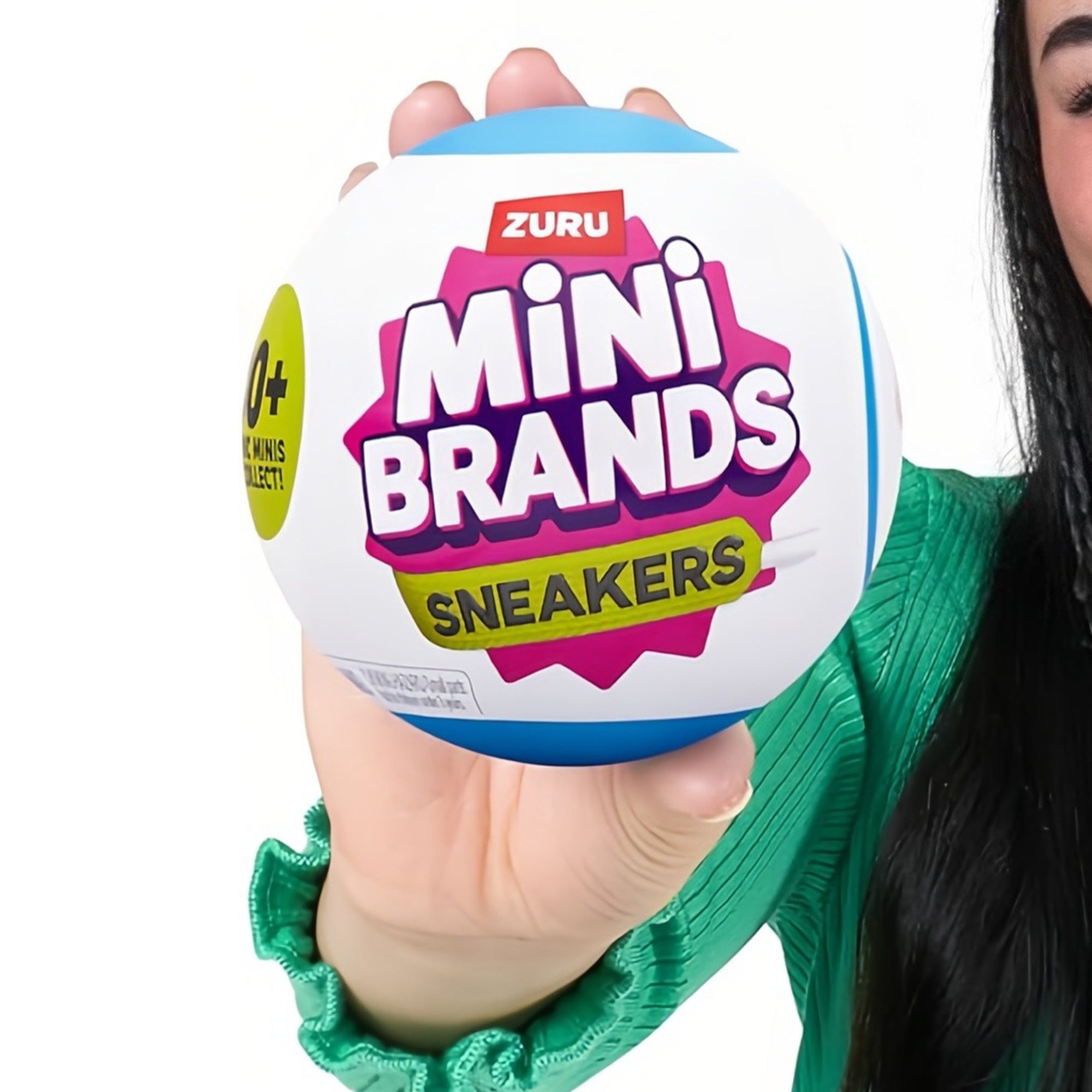 2 pcs - ZURU Series 1 Mini Brands Sneakers, 5 Mystery Miniature Brands Accessories, Collectible Mystery Capsule for Teens, Adults and Collectors
