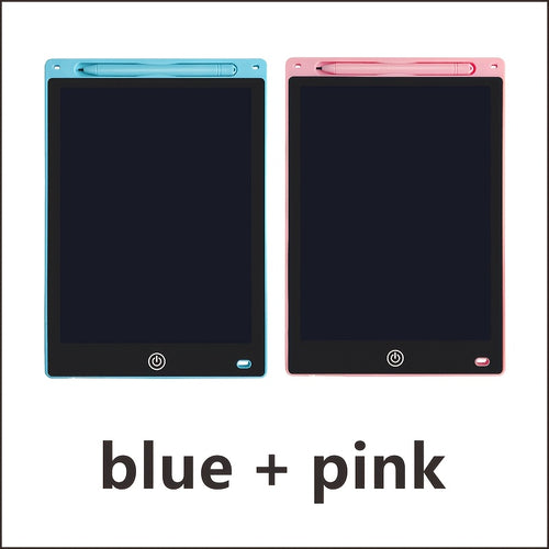 2pcs 10 Inch LCD Writing Tablet, Colorful Board, Reusable Electronic Drawing Pad, Educational Learning Toys for 3 4 5 6 Year Old Boys Girls, Portable Gift for Home School Travel