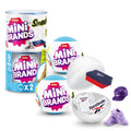 2 pcs - ZURU Series 1 Mini Brands Sneakers, 5 Mystery Miniature Brands Accessories, Collectible Mystery Capsule for Teens, Adults and Collectors
