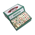 Authentic Mini Mahjong Set - Portable And Compact for Travel, Enhances Logical Thinking, Ideal for Family Fun And On-The-Go Entertainment