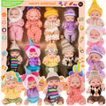 [Christmas Gift] 8 Pack Mini Baby Dolls - 4 Inch Lifelike Baby Dolls for Girls, New Year's Gift, Christmas Gift for Girls 3-6, 6-12