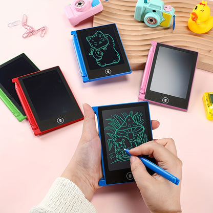 32pcs 4.5inch LCD Writing Board, Education Doodle Board Screen Drawing Pad Erasable Painting Pads Birthday Gifts Valentine's Day Stationery Easter Gifts for The Start Of School Season