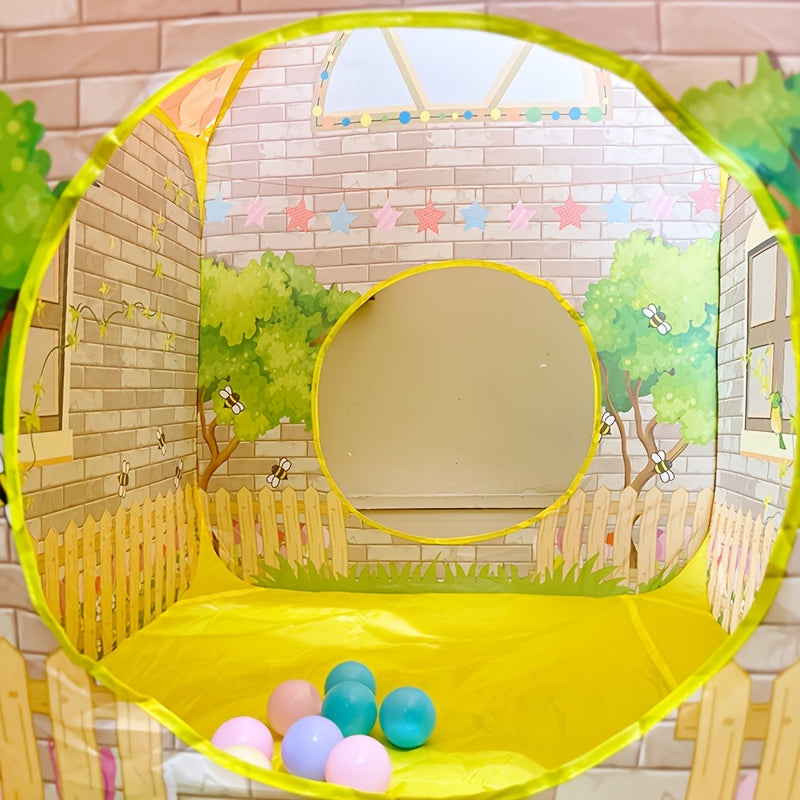 Game Tents And Ball Pools Designed Like Cartoons Are Perfect for Both Indoor And Outdoor Play. They Make Great Gifts for Kids During Christmas And Halloween