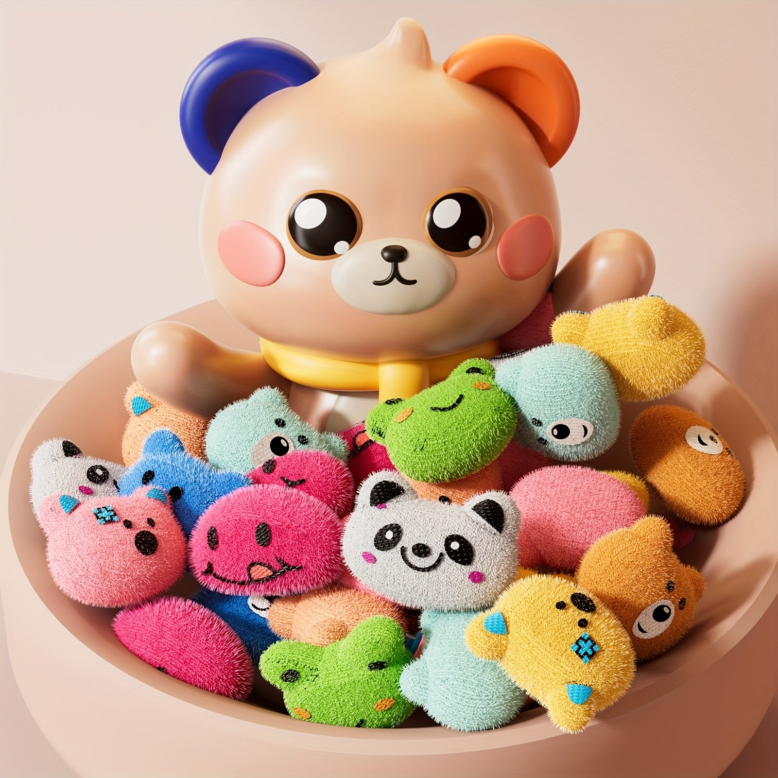 Mini Claw Machine for Kids Toys with Light Music Pink Gift Exercise Hand-Brain Coordination for Children