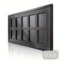 Wall-Mounted Trading Card Display Case - Wood Fiber Board Collector'S Sleeve, Protective Frame for TCG, PTCG, Sports And Game Cards, Compatible with 35-360Pt Cards, Age 14+