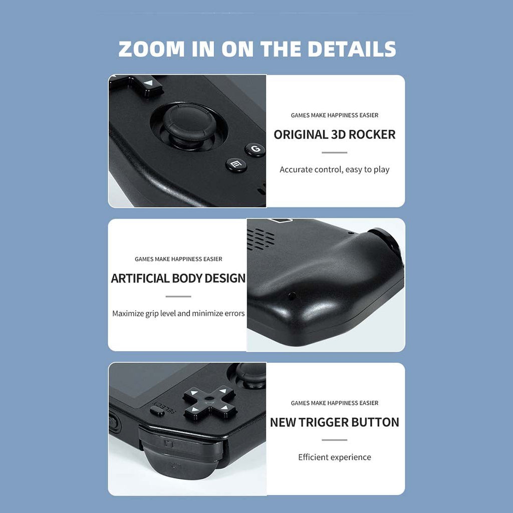 Powkiddy X28 Retro Handheld Gaming Console