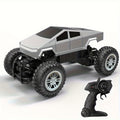 1:16 Ratio 2.4GHz Car, Four-wheel Drive Large-wheel Off-road Pickup, All-terrain Monster Truck, with LED Lights, 45 Degrees Climb, Children's Toy Car - Gift for Boys