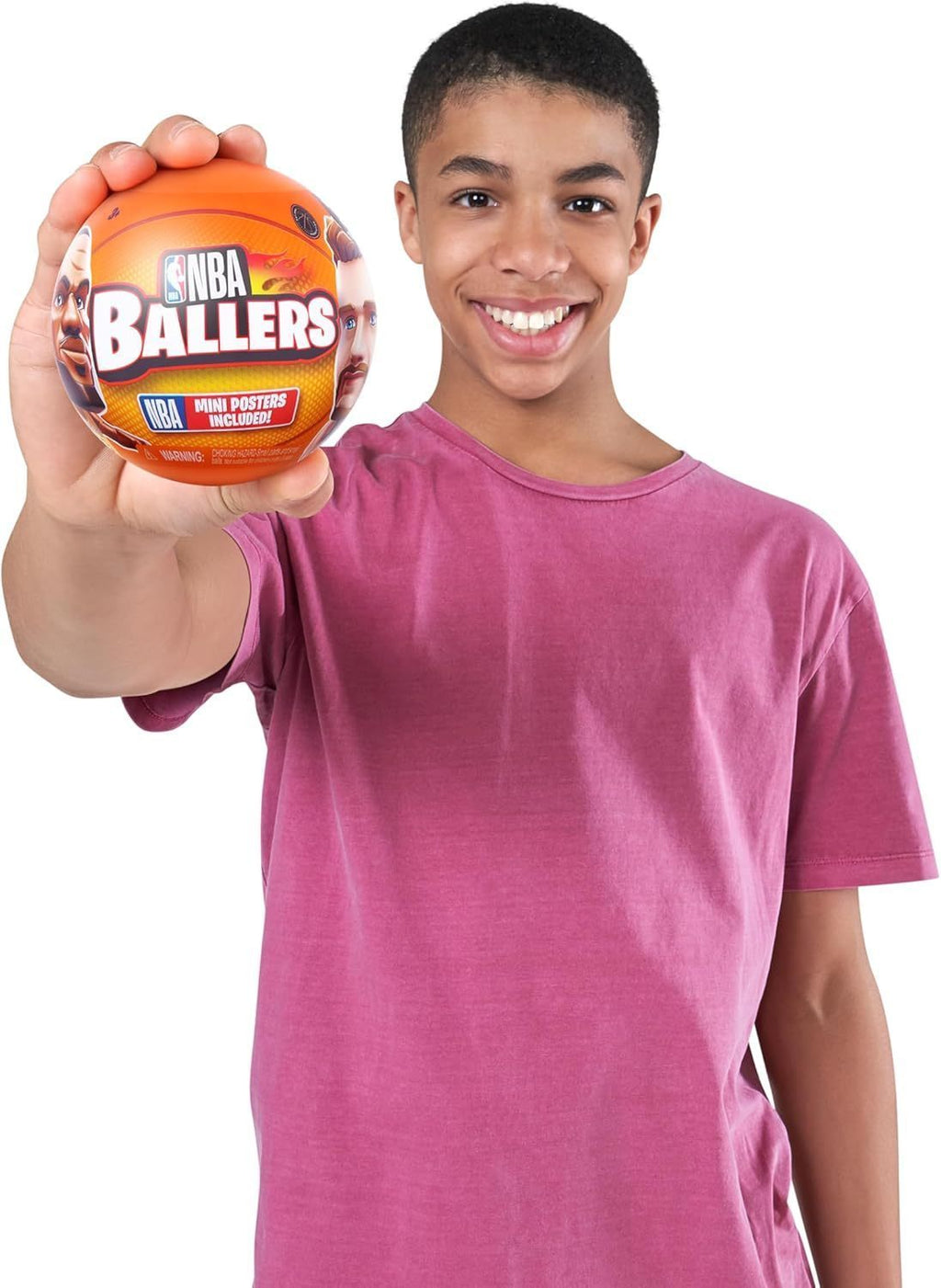 1 pc ZURU Surprise Ballers Series 1 & Series 2, Mystery Capsule Figurine Players Collectibles Toy, Surprise Unboxing Basketball Collectible Sports Toy for Boys, Adults and Collectors