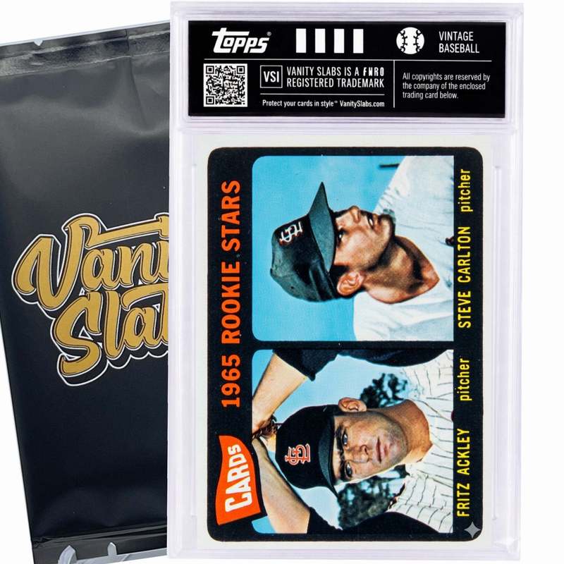 1965 Topps VINTAGE Baseball 598 Card CHASE Break | Get a Chance to Win VINTAGE Mickey Mantle from 1965 Set Valued at Over $250 | Other Top Hits Included | Random Card from Set Encapsulated in Slab