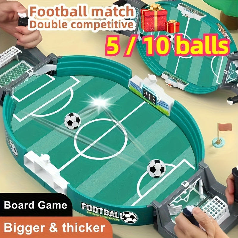 Portable Football Game Set - Durable PP Material, Stand-Alone Table Design, Perfect Family Party Game for Christmas, Halloween, Thanksgiving, Board Game