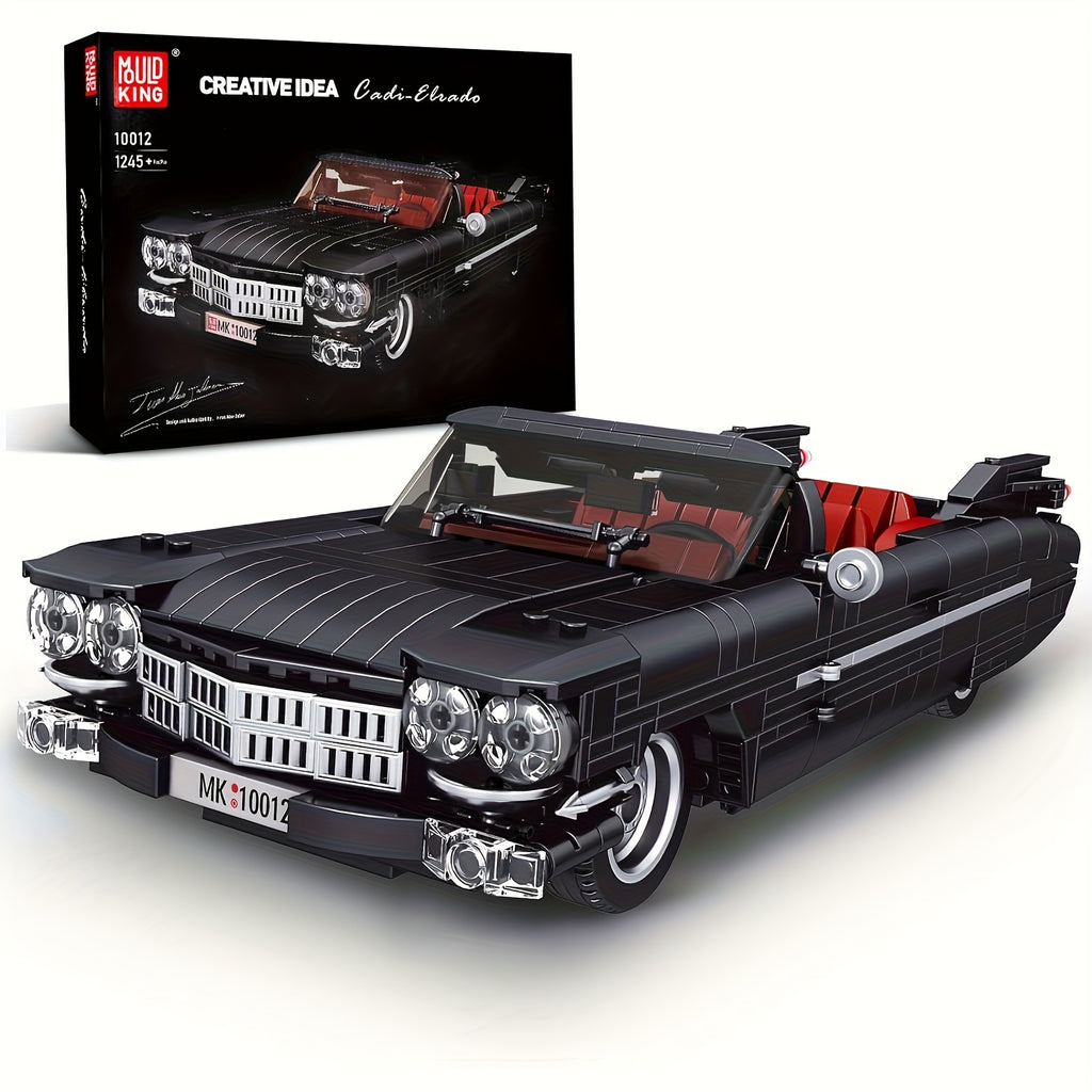 Mould King 10012 Sports Car Building Block Kits, MOC Supercar Car Model Building Sets, Gift for Age 14+/Adult Collections Enthusiasts (1245pcs, Static Version)