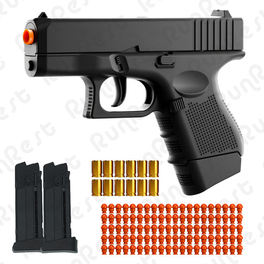 Soft Bullet Gun Toy Pistol with 100 Bullets, 12 Shells, And 2 Magazines New Toy Gun Pistol Hollow Hanging Machine, Toy Foam Blaster, Outdoor Sports Shooting Game