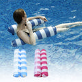 Auspicious Rain 2-pack Adult Swimming Circle 4-in-1 Inflatable Floating Bed(hammock, Lounge Chair, Drifter, And Exercise Saddle)Blue, Dark Blue, Rose Red Swimming Pool, Lake, Beach Leisure Float