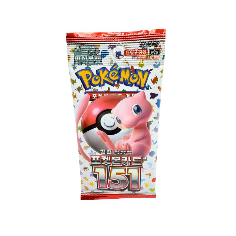Korean Pokémon 151 Booster Pack