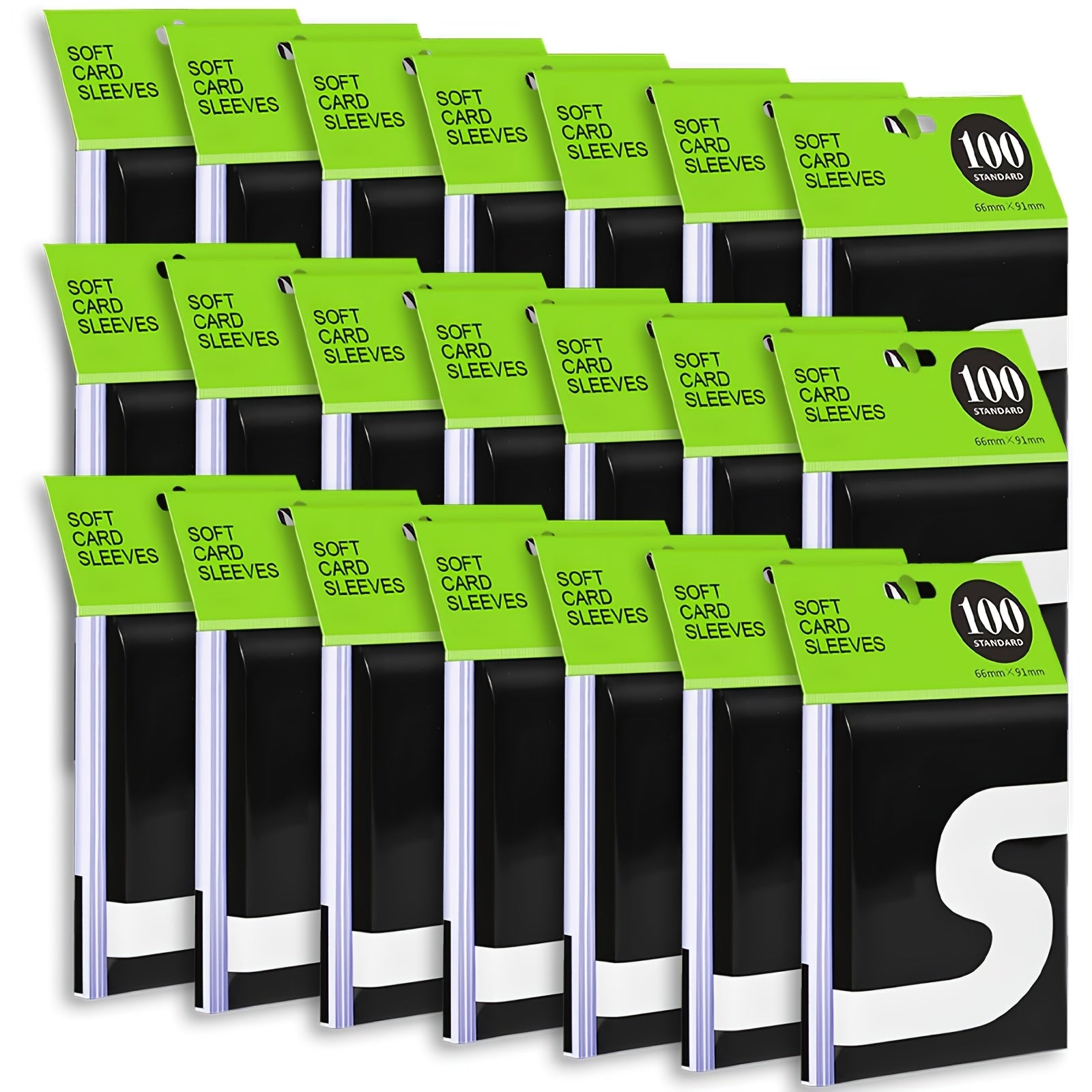 300/700/1500/ 2200/3800/5400/21000 Counts Card Sleeves, Penny Sleeves for Trading Cards, Baseball Card Sleeve, Clear Trading Card Sleeve, Soft Plastic Card Protector Sleeve for Sports, Football, Game Cards