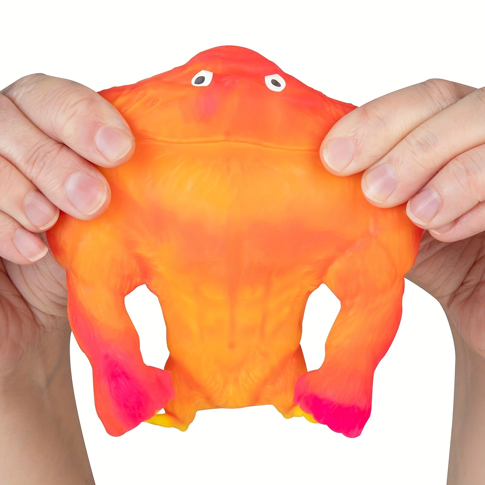 [4PCS Squishy Monkeys] 4PCS/PACK Mega Gorilla Squishy Monkey Stretchy Squishy Funkee Monkee Mega Gorillas - Stretch, Squish, And Even Squeeze - The Filling Material Is PVA Sponge, Not Sand. Random Color