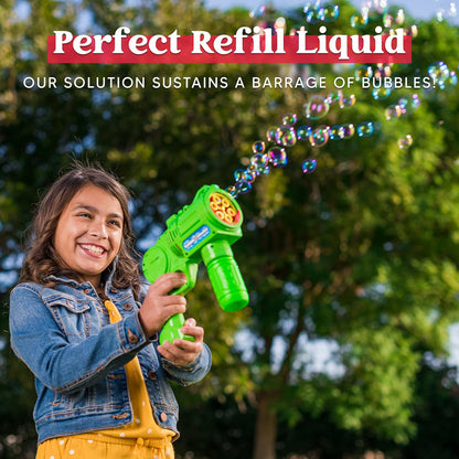 SYNCFUN 2 Bottles Bubbles Refill Solutions 64oz, Bubble Concentrated Solution Suitable for Bubble Machines, Blowers, Wands, Blowers, Easter Party Packs, Party Activities, Suitable for Parks, Weddings
