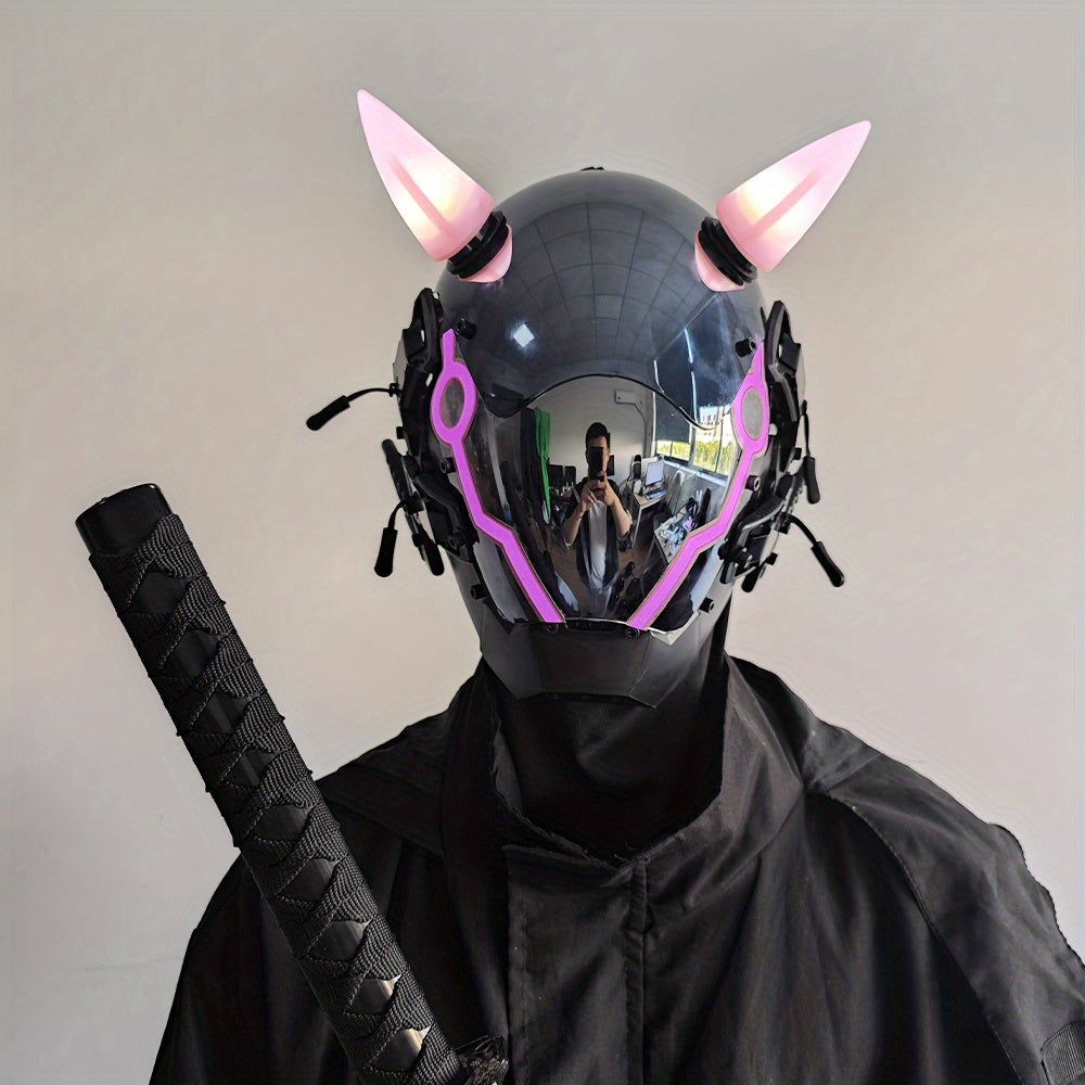 Punk Mask Cosplay For Men, Cosplay Halloween Mask Fit Party Music Festival Accessories, Punk Mask Cosplay For Women