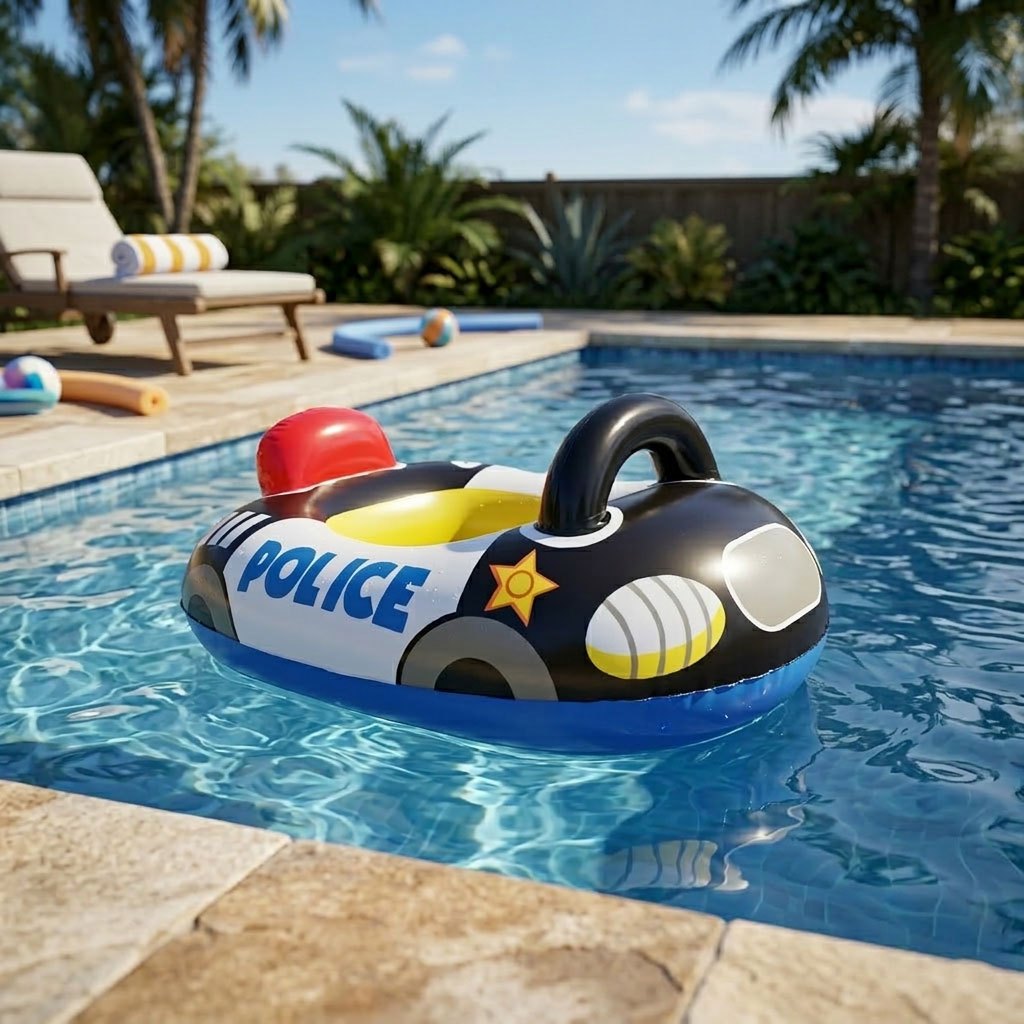 Inflatable Pool Floats - 1 Pack Pool Floaties Inflatables Rafts For Swimming Pool Tubes For Floating Lake Beach Floaty Swim Rings Pool Party Toys