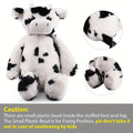 Cow Stuffed Animals, 16'' Tubbie Wubbie Soft Plush Cow for Babies, Farm Animal Toy Birthday for Boys Girls, White And Black, Kids Room Decoration, Christmas Birhtday Gifts for Kids Boys Girls