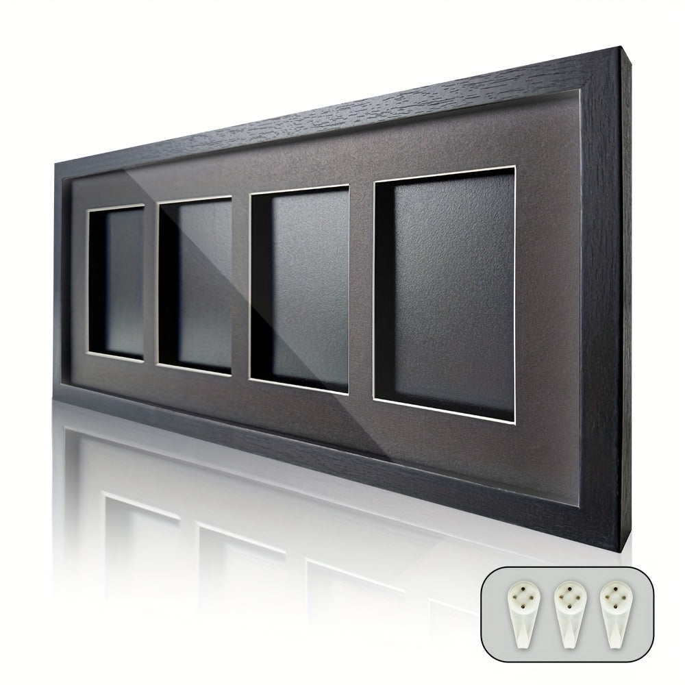Wall-Mounted Trading Card Display Case - Wood Fiber Board Collector'S Sleeve, Protective Frame for TCG, PTCG, Sports And Game Cards, Compatible with 35-360Pt Cards, Age 14+