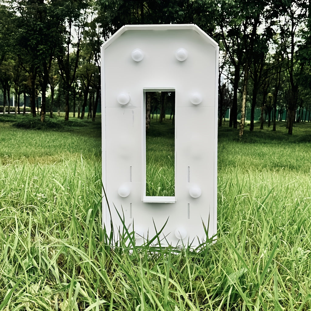 Warm White 73cm / 28.7 INCH - Illuminated Number 1 Balloon Frame - Paper PS Foam Board, Perfect for Birthday & Anniversary Parties,Graduation Decorations, Back to School of 2026