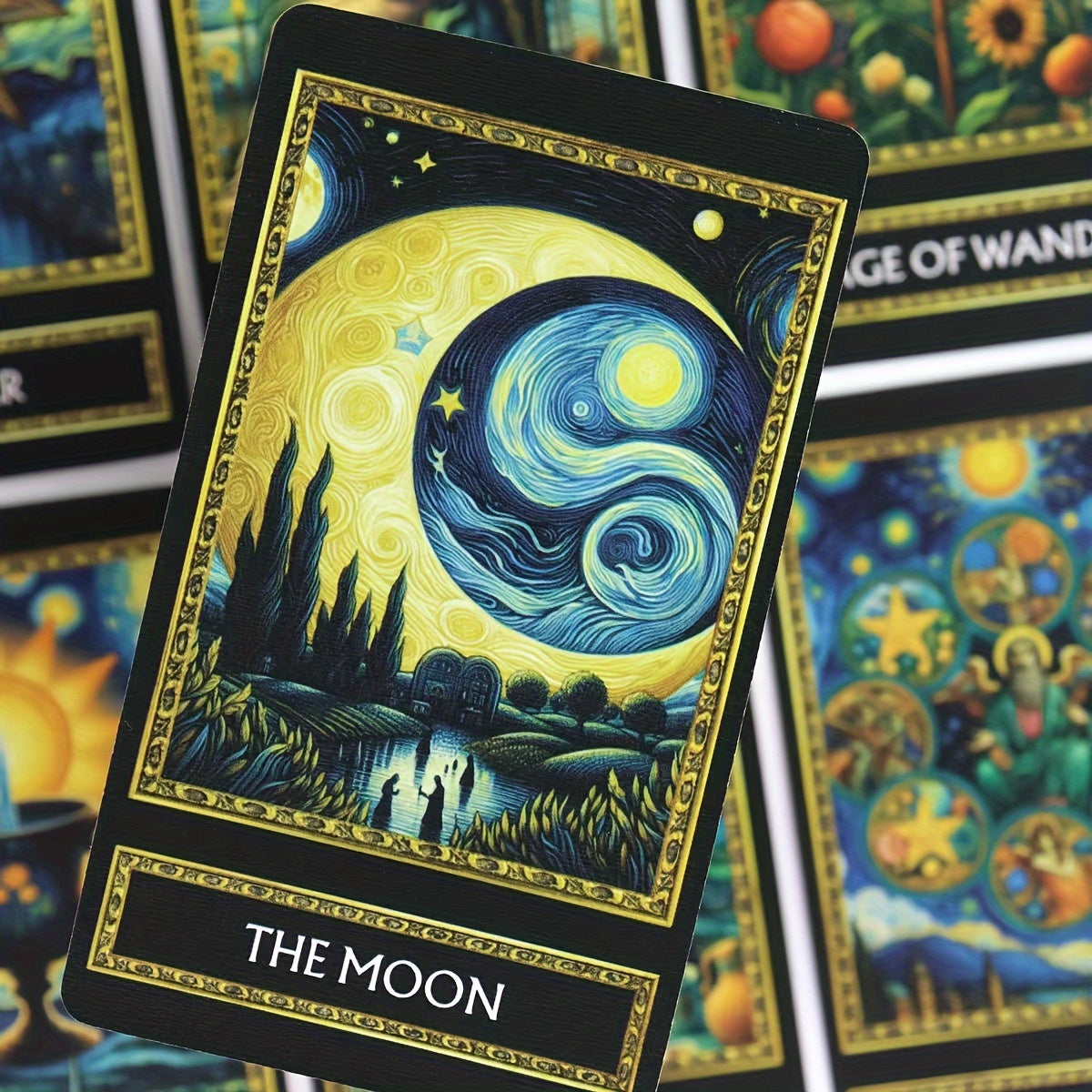 Van Gogh - a Deck of 78 Cards, a Game Inspired by Art, Made with High-Quality Paper, a Traditional Tool for Divination, Appropriate for Adults And Teenagers Aged 14 And Older