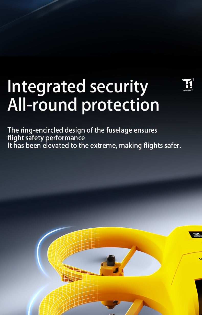 2026 Upgraded 4K Remote Control Drone, One-Key Return with Auto-Hover, Long-Endurance UAV with Two Rechargeable Batteries, Shockproof and Anti-Collision Design, One-Key Tumbling, Optical Flow Vision Auto-Hover Function, WiFi Real-Time Image