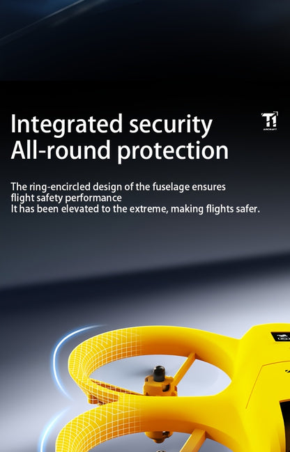 2026 Upgraded 4K Remote Control Drone, One-Key Return with Auto-Hover, Long-Endurance UAV with Two Rechargeable Batteries, Shockproof and Anti-Collision Design, One-Key Tumbling, Optical Flow Vision Auto-Hover Function, WiFi Real-Time Image