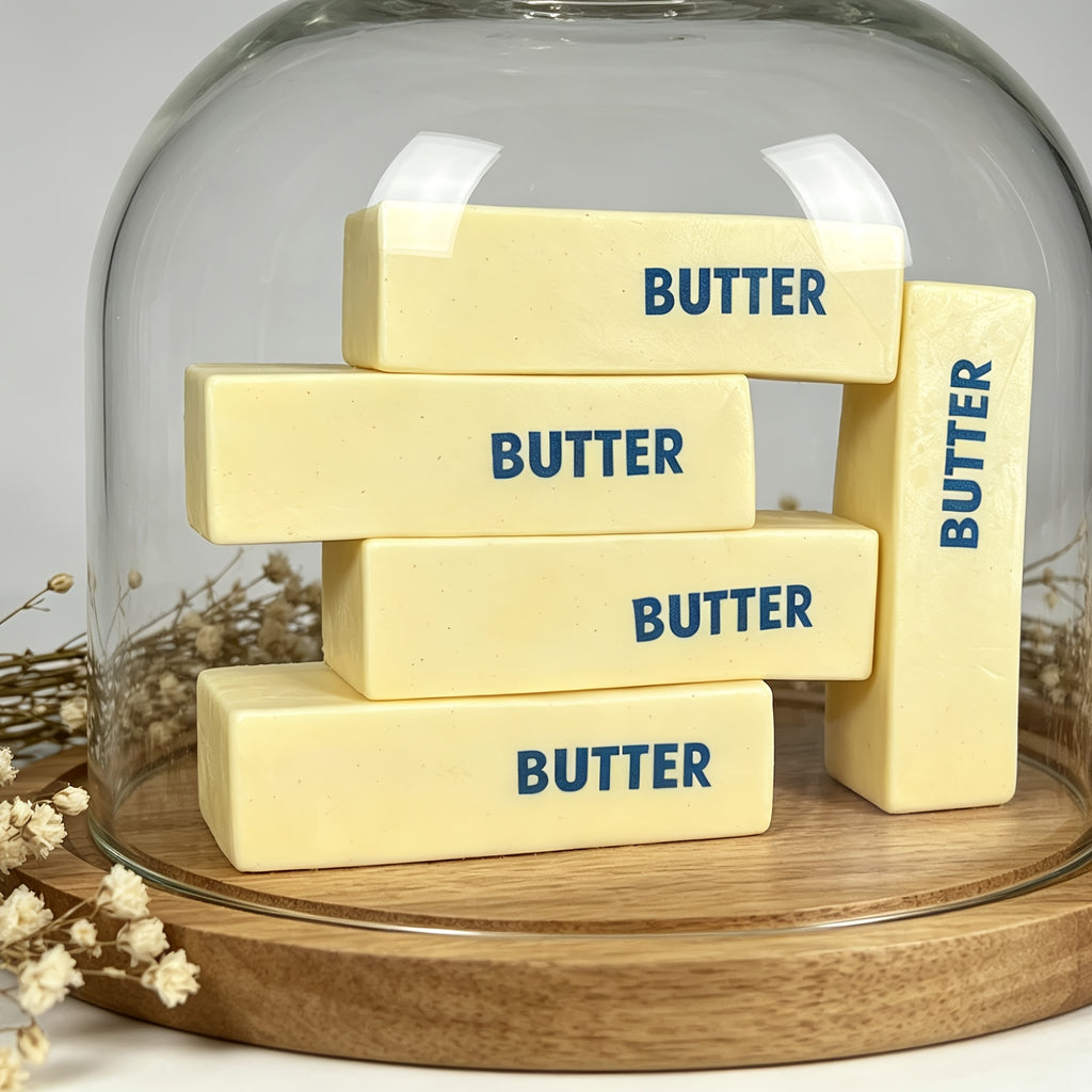 Simulated Butter Squishy Toys, Super Slow Rebound Fidget Toy for Relax, Work Decompression, Super Wet, Perfect for Daily & Party Gift.