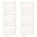 3/4/6pcs Magnetic Booster Box Acrylic Display Case 5.8"Lx3.5"Dx5.3"H (NOT For ETB) Thick Protective Acrylic Case Storage Box For Card Collector