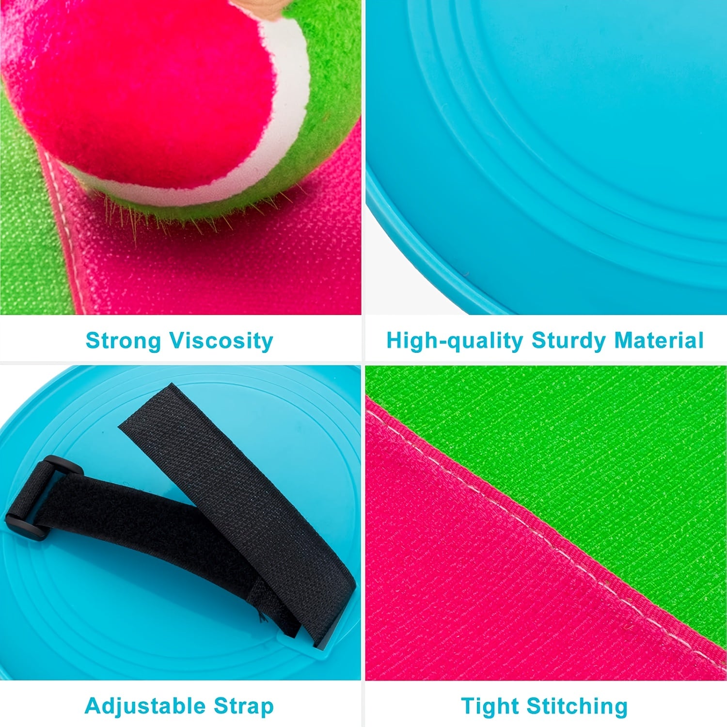 1 Sticky Ball Toy-outdoor Game Toy, Beach Toy, Suitable for Beach Games, Playground Layout and Backyard Entertainment, Is a Great Gift for Halloween, Easter, Christmas and New Year