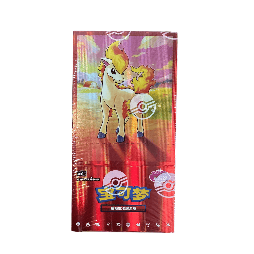 [CN] Pokemon TCG Gem Pack Vol 4 Booster Box (CBB4C) Trading Cards Rare Collection Blind Box Gift for Birthday