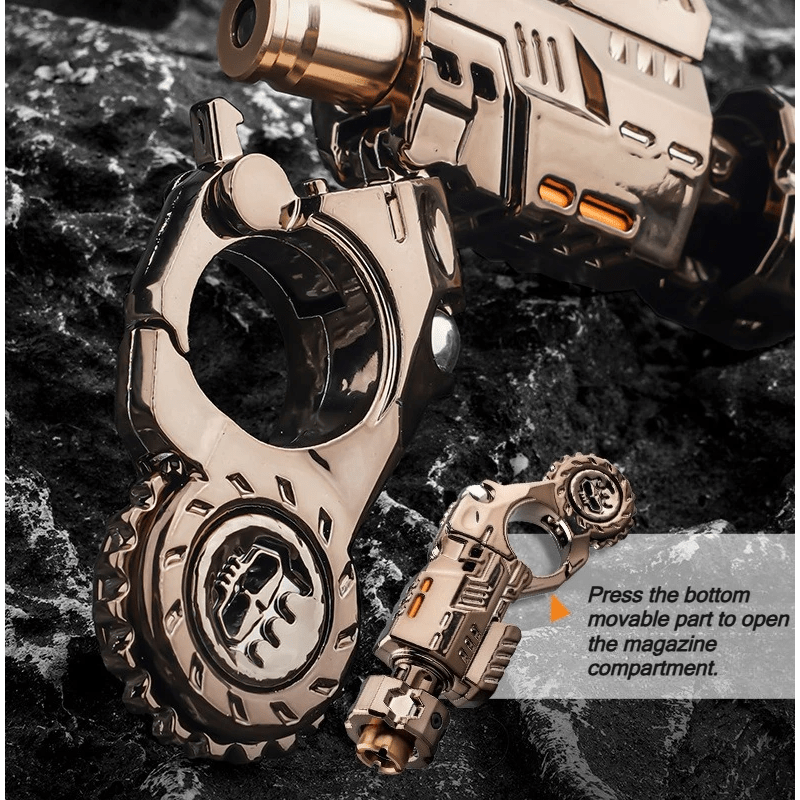 COSSIFY Brand Premium Quality 26pcs Set Alloy Stress Relief Toys Adult Gun: Stress-Relieving EDC Spinner, Cool Stress-Relief Ring, Enhances Focus Ideal For Office, Gaming, Travel Perfect Choice For Adult Gifts, Holiday Gifts, Men'S Gifts
