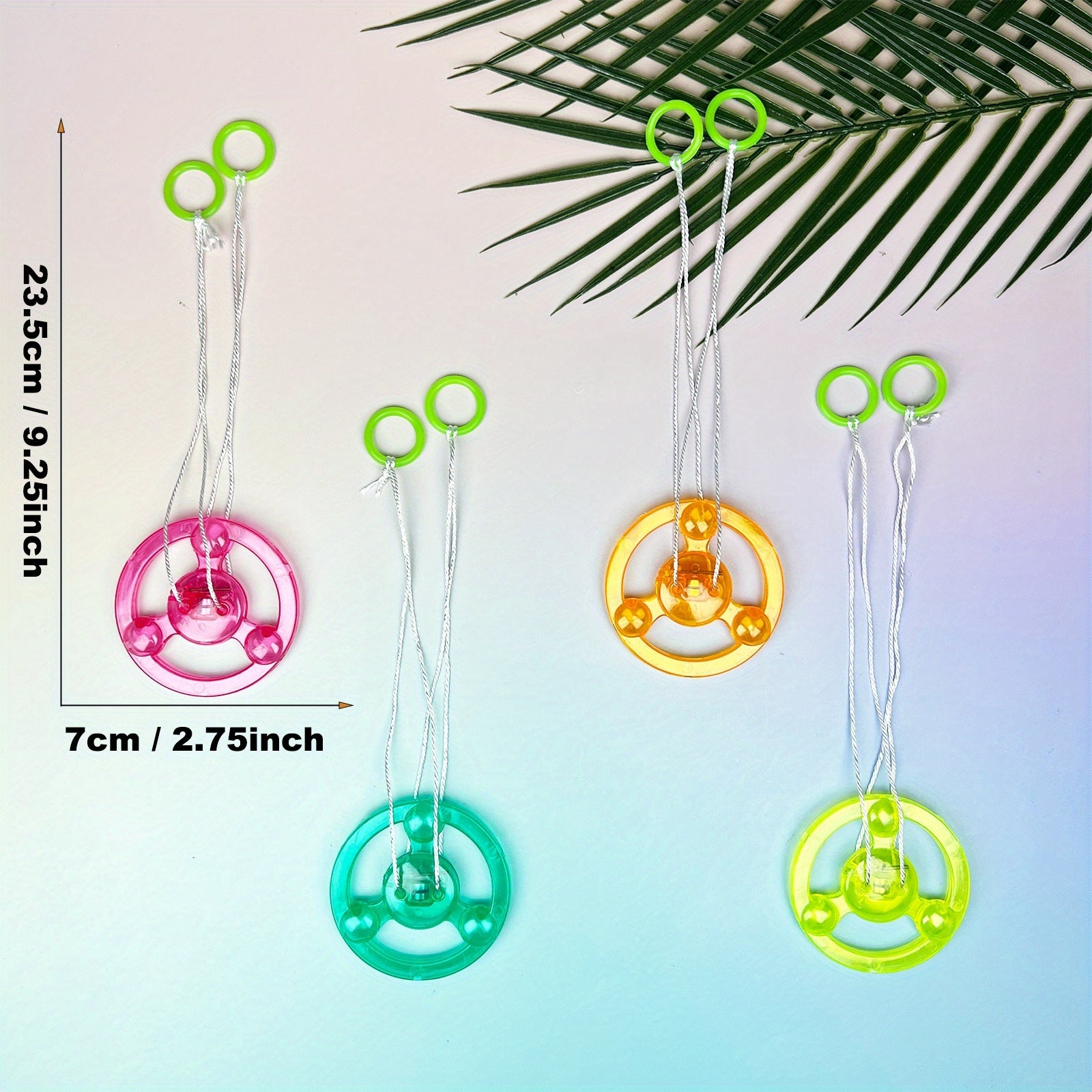 30pcs Pull Line Flywheel Spinner Light Up Toys, Glow in The Dark Party Favors, Flash Flywheel Toys with Pull Cord, Pull Line Flashing Flywheel, Multi-Item Party Favor Packs, Christmas Halloween Gift, Birthday Gift, Goodie Bag Stuffing