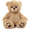 Teddy Bear Stuffed Animals, 15 inch Brown Teddy Bear Plush Toy, Cute Hugging Gift for Kids on Christmas Valentine's Day, Easter Decoration,Birthday Gifts