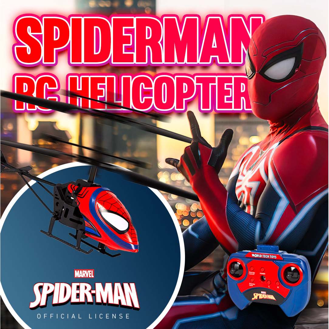 Marvel Spider-Man 2CH IR Helicopter