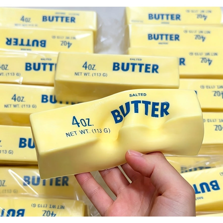 [Butter Squishy Toys] 10-Pack Butter Squishy Toys - Super Soft Slow-Rising Butter Sticks, Realistic Food Squishies Fidget for Decompression, Anxiety Relief & Sensory Play