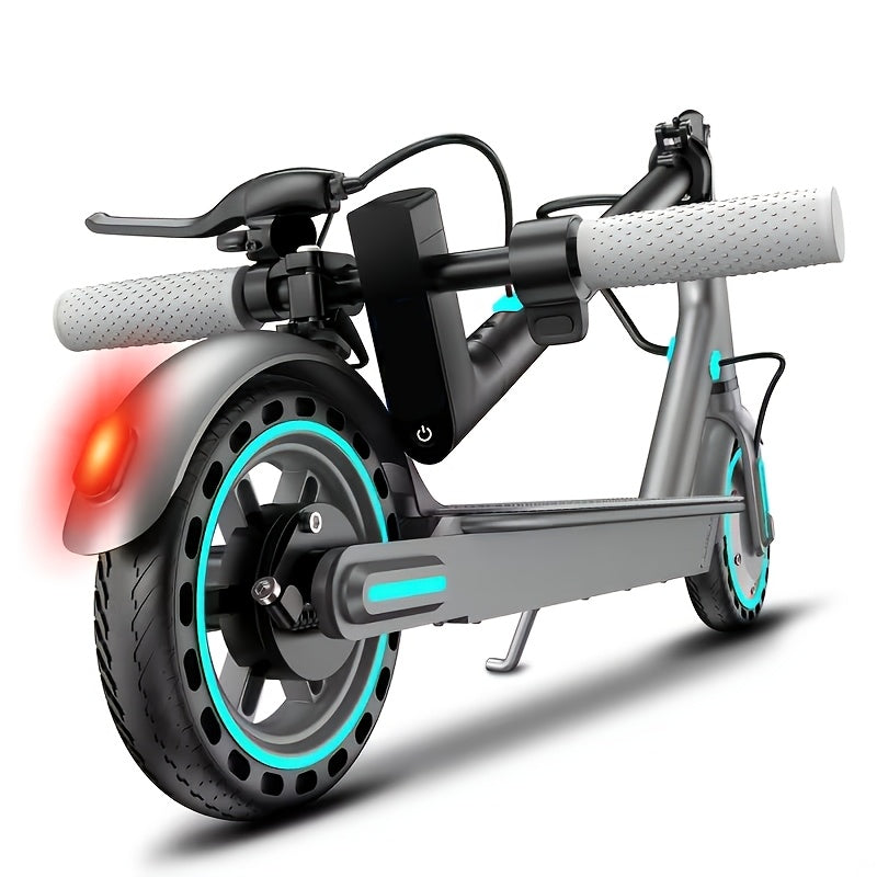 [Portable Scooter] Foldable Electric Scooter 350W Motor, 8.5" Solid Tires, Display, 3-Speed, Large Battery - Portable -Scooter for Urban Commuting, Suitable for Adults