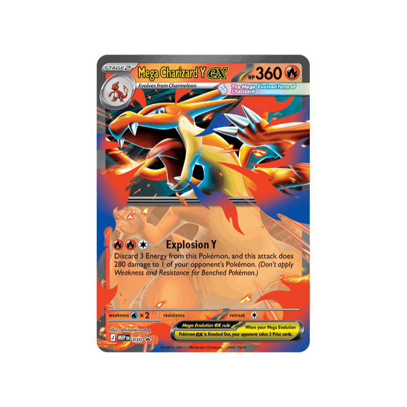 Pokémon TCG: Mega Charizard Tin (4 packs + 1 Promo) [1 RANDOM TIN]