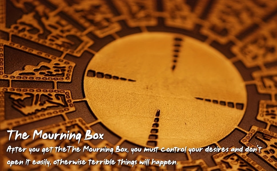 Puzzle Box Functional, Puzzle Cube Detachable - Lament Configuration with Base, Deformation Puzzle Lock Box Decoration