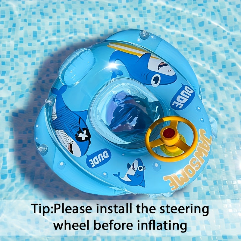 1 Pack Cartoon Inflatable Pool Floats | Fun Water Toys & Beach Floaties, Summer Vacation Accessories, Great Gift for Swimming