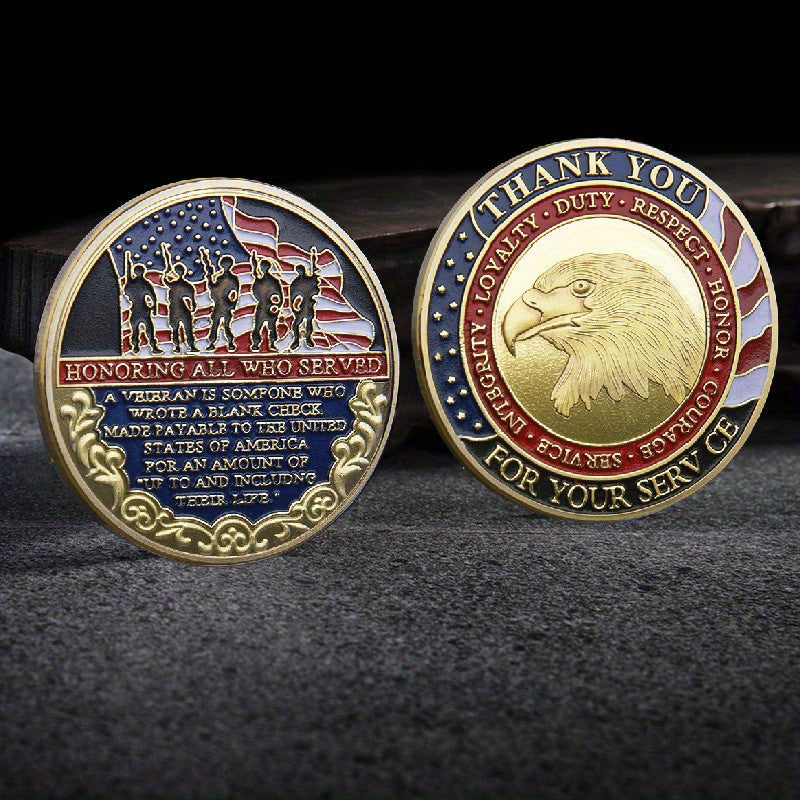 MSMASK 48pcs Military Theme Challenge Coins Appreciation Commemorative, Christian Prayer Metal Coins, Collector Grade Quality, Special for Church Events, Challenge Coins, Military Challenge Coins Challenge Coin