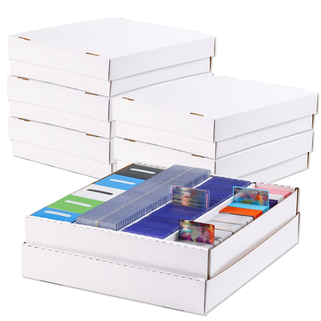 Storage Box for Trading Cards Available in Packs of 1, 4, Or 6, with Each Box Capable of Holding 3200 Cards, Suitable for Sports And Trading Cards