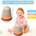 6in 1 Stacking Toy Bestseller Sensory, 6pcs, 26pcsHand-Eye Coordination & Logical Thinking Brain Booster, Perfect Easter Basket Stuffers Birthday Gift for Toddlers, Viral Educational Game, Fine Motor Skills, 2026 Hot Sell