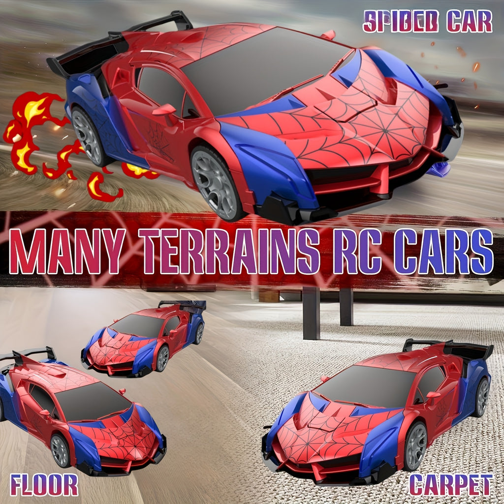 Remote-controlled Car, One-button Transforming Robot Toy Car With Cool LED Headlights, 1:18 Scale, 360-degree Spinning And Drifting, Perfect As A Christmas Gift, Birthday Gift, Or Easter Gift For Boys And Girls