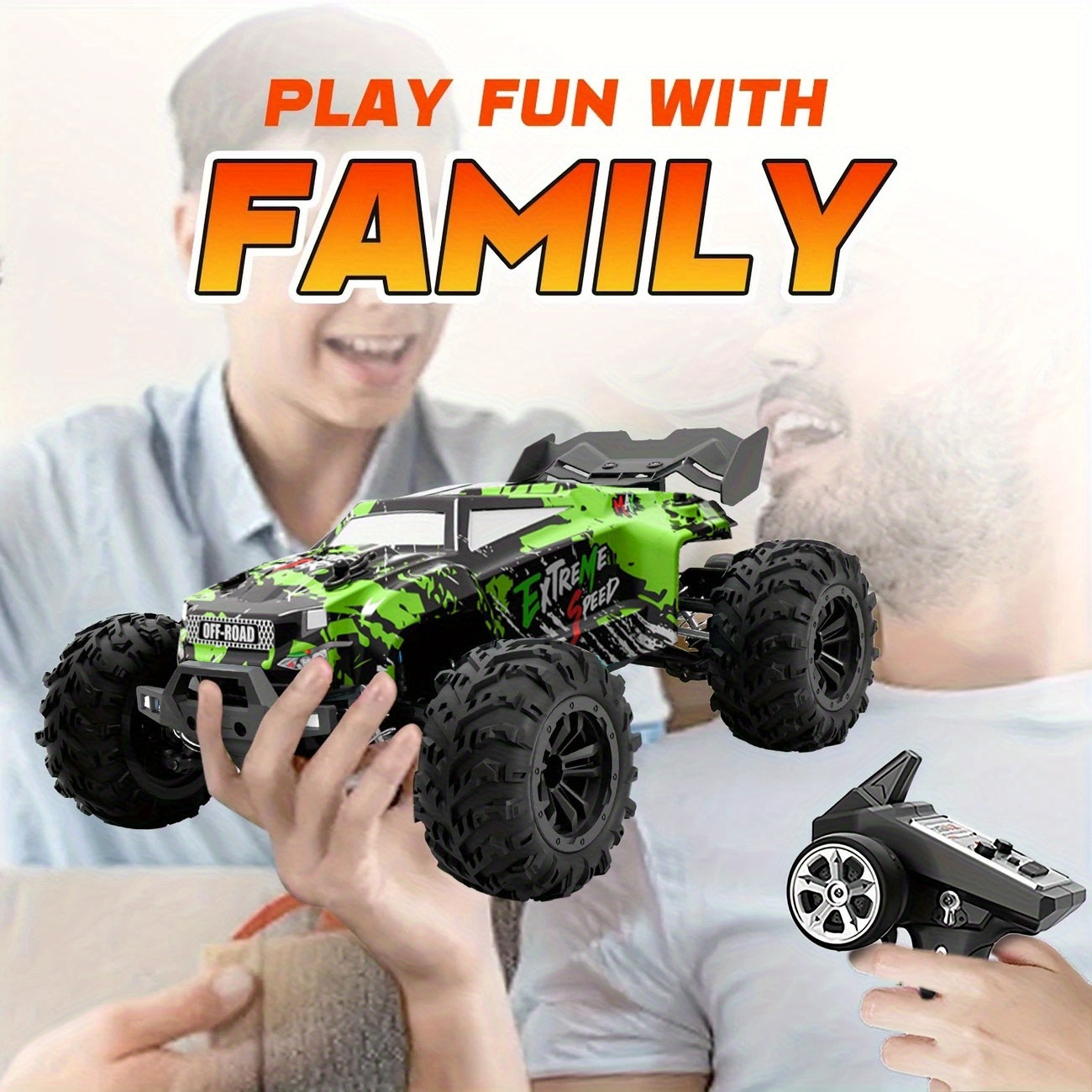 Powerful Remote Control Off-road Vehicle. Ultra Large Remote-controlled Car, All Terrain Off-road Truck, Extremely Strong Grip. Toy Car. Birthday Gifts, Christmas GiftsWheel Full Proportional Drift Remote Control Car, Driving High-speed Cars