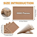 Puzzle Board, 2000pcs Tilting Puzzle Board Table with 4 Upgrade Magnetic Drawers And Cover, Wooden Jigsaw Puzzle Table, 41.5 "X 29.6" Puzzle Plateau for Adults